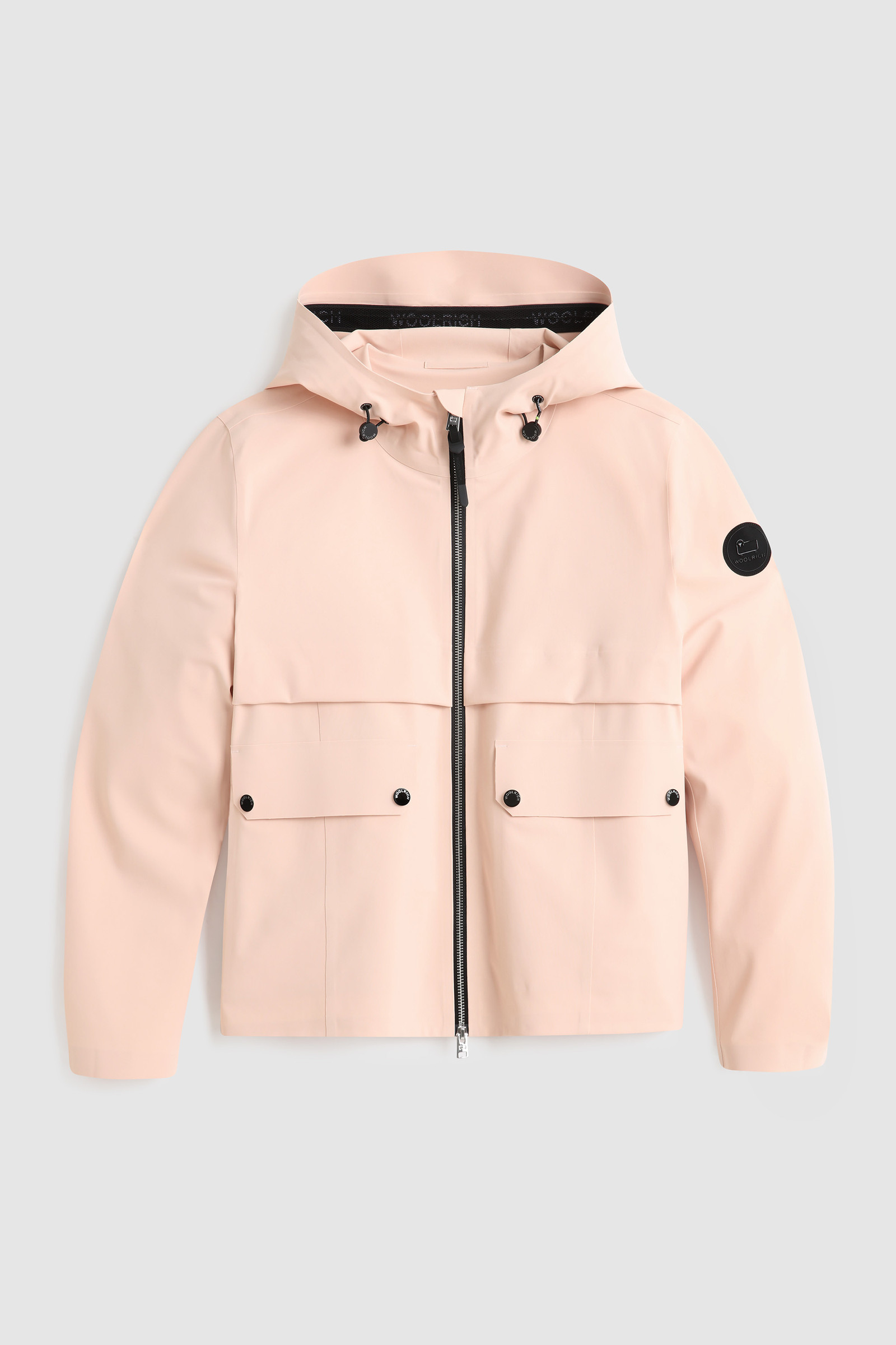 Jacke Pequea aus Stretch-Jersey Rosa photo 4 | Woolrich