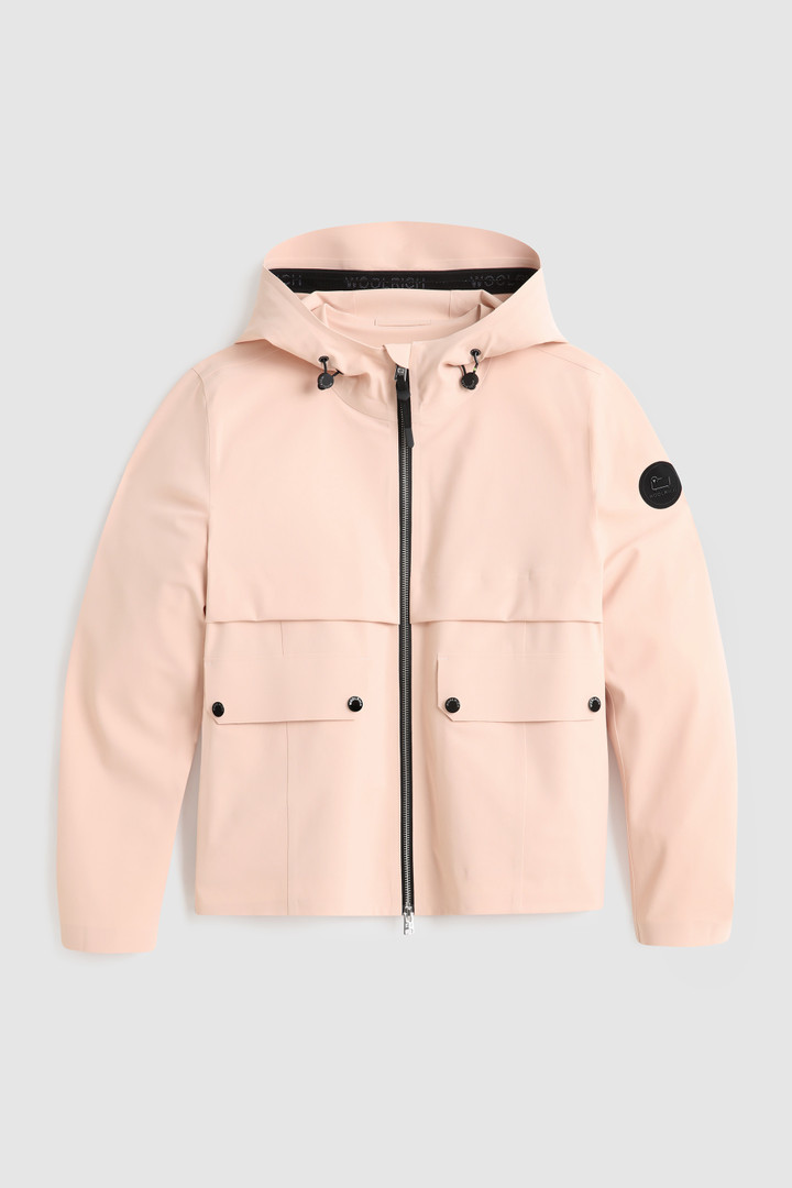 Jacke Pequea aus Stretch-Jersey Rosa photo 4 | Woolrich