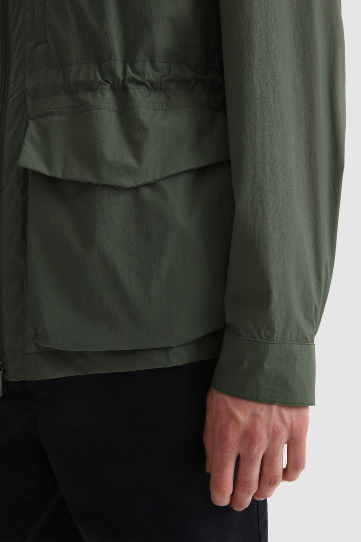 Ultralight Mountain Ripstop Windbreaker Green photo 6 | Woolrich