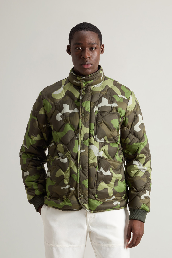 HERITAGE CAMO JACKET Green photo 1 | Woolrich