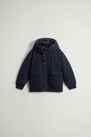 Bomber Polar pour garçon en Ramar Cloth Bleu | Woolrich
