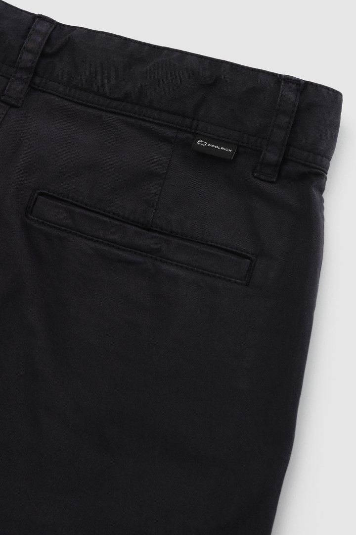 Boy's Pant in Garment-Dyed Cotton Blue photo 6 | Woolrich