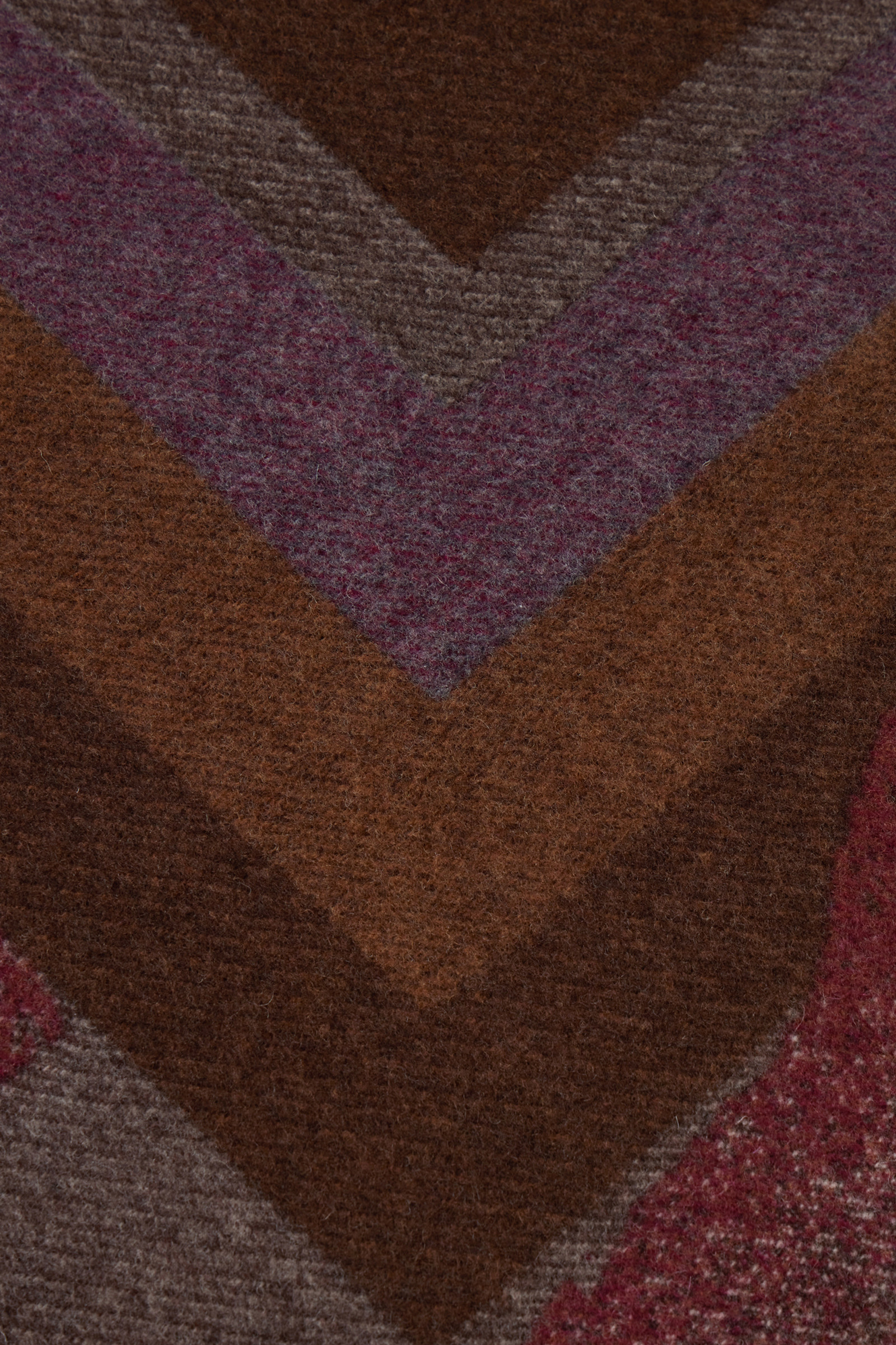 Wool Blend Blanket with Jacquard Workmanship - One Of These Days / Woolrich Beige photo 7 | Woolrich