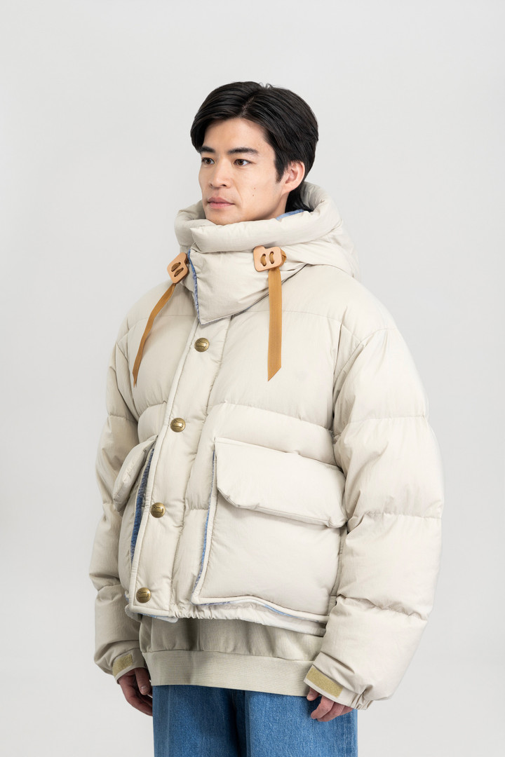 SOFTSHELL LIGHT CAMP PARKA Beige photo 3 | Woolrich