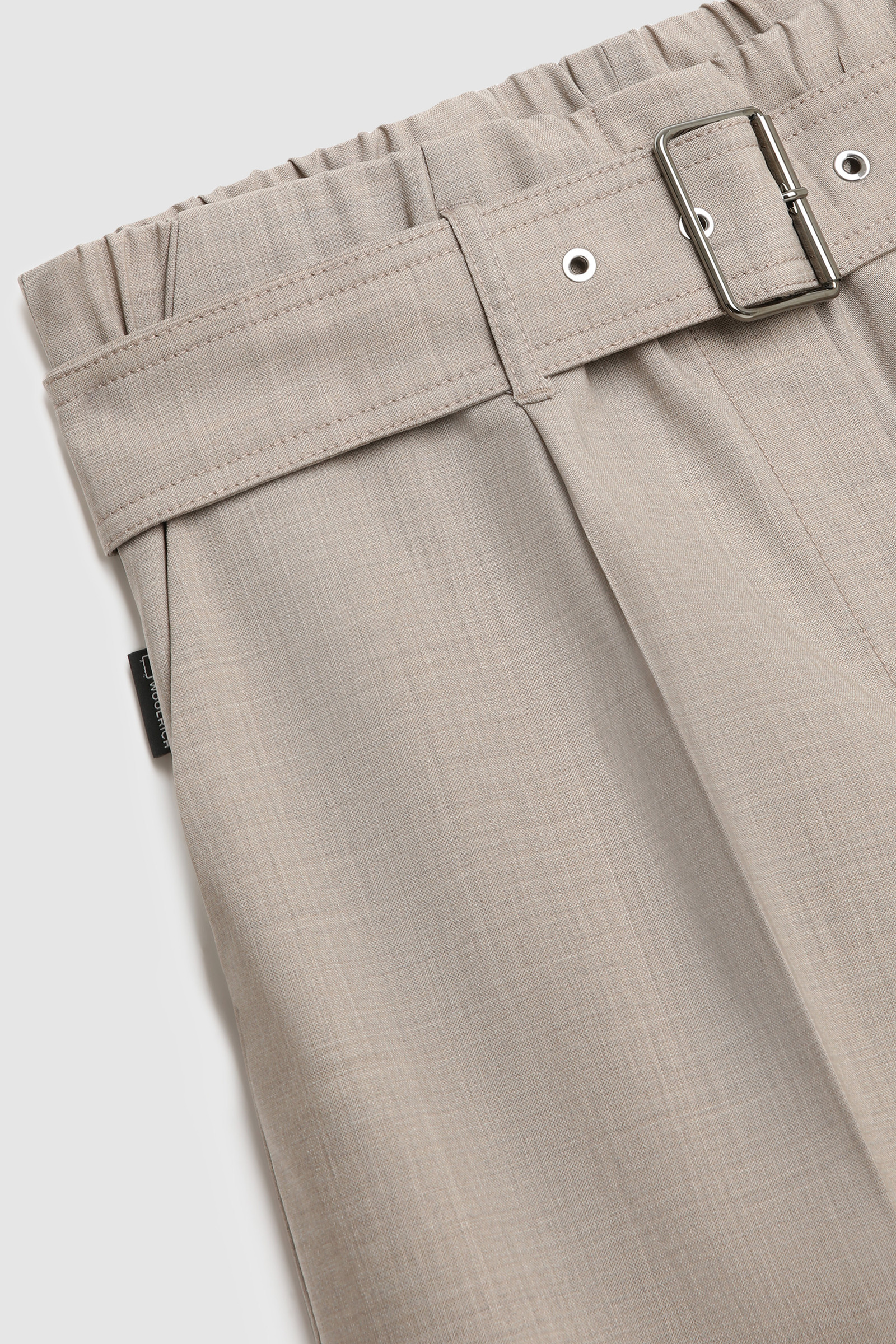 Merino Cool Wool Short Beige photo 7 | Woolrich