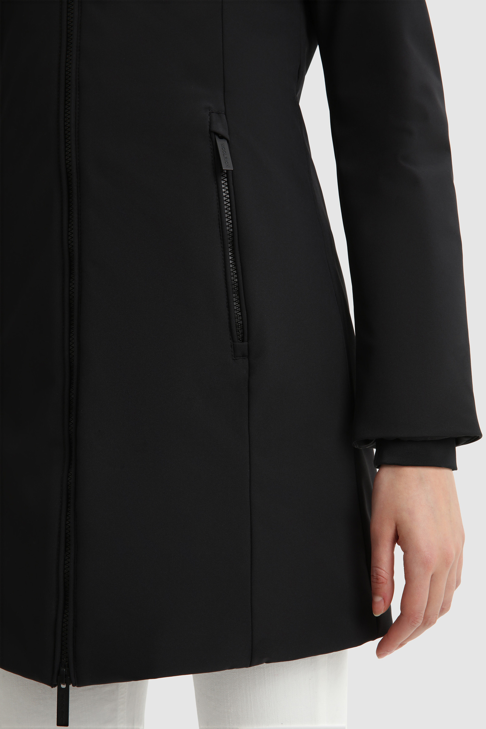 Firth Parka en Softshell Noir photo 6 | Woolrich