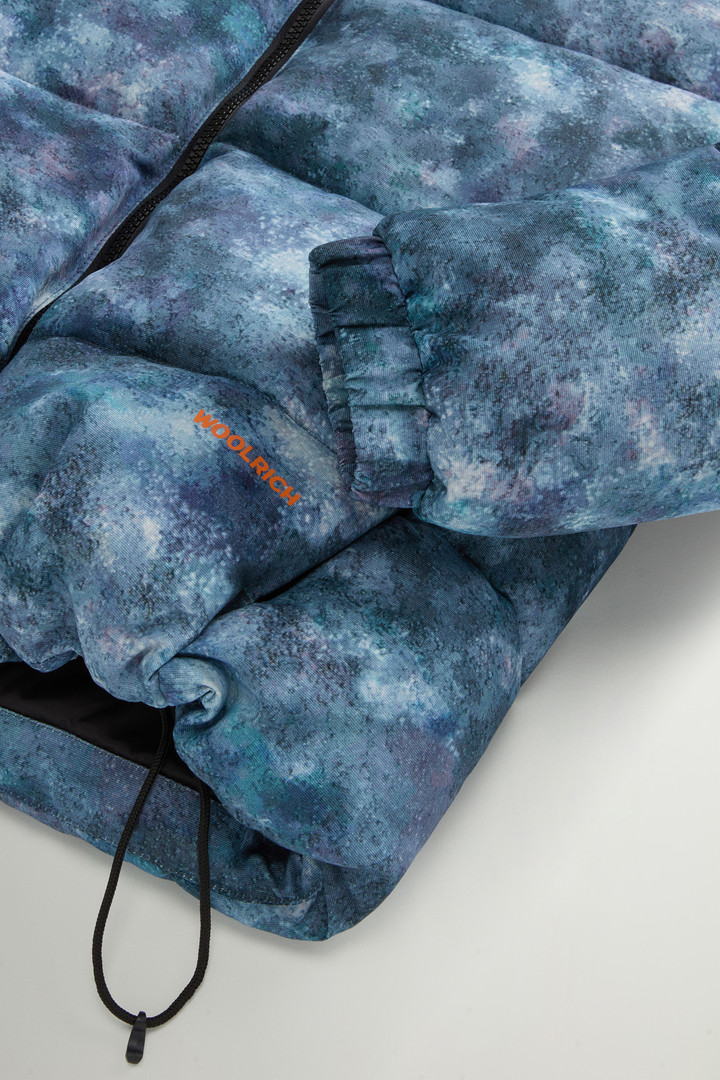Daunenjacke aus Nylon für Mädchen Blau photo 3 | Woolrich