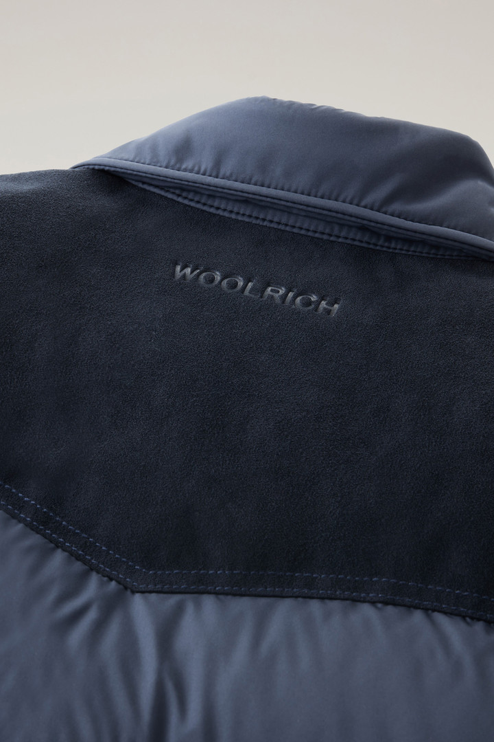 Western Padded Overshirt Blue photo 5 | Woolrich