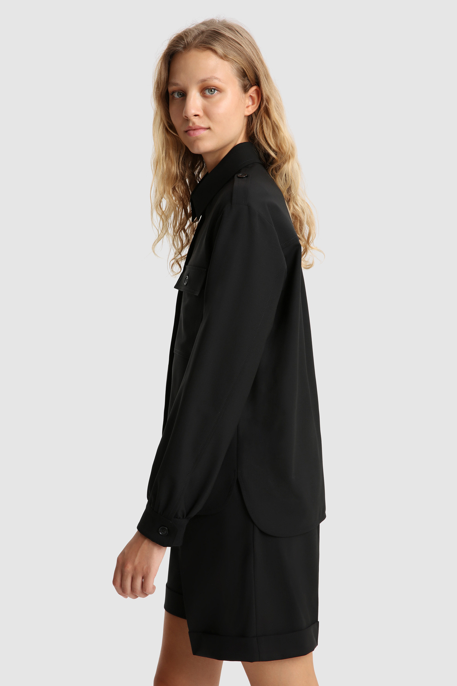 Merino cool wool Overshirt