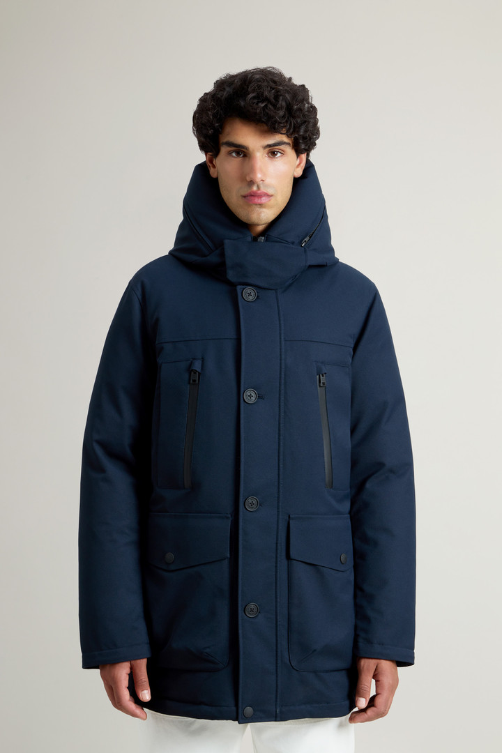 POLY TWILL ARCTIC PARKA Bleu photo 1 | Woolrich