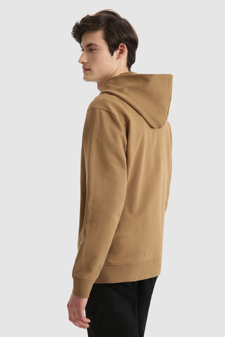 American brushed cotton hoodie