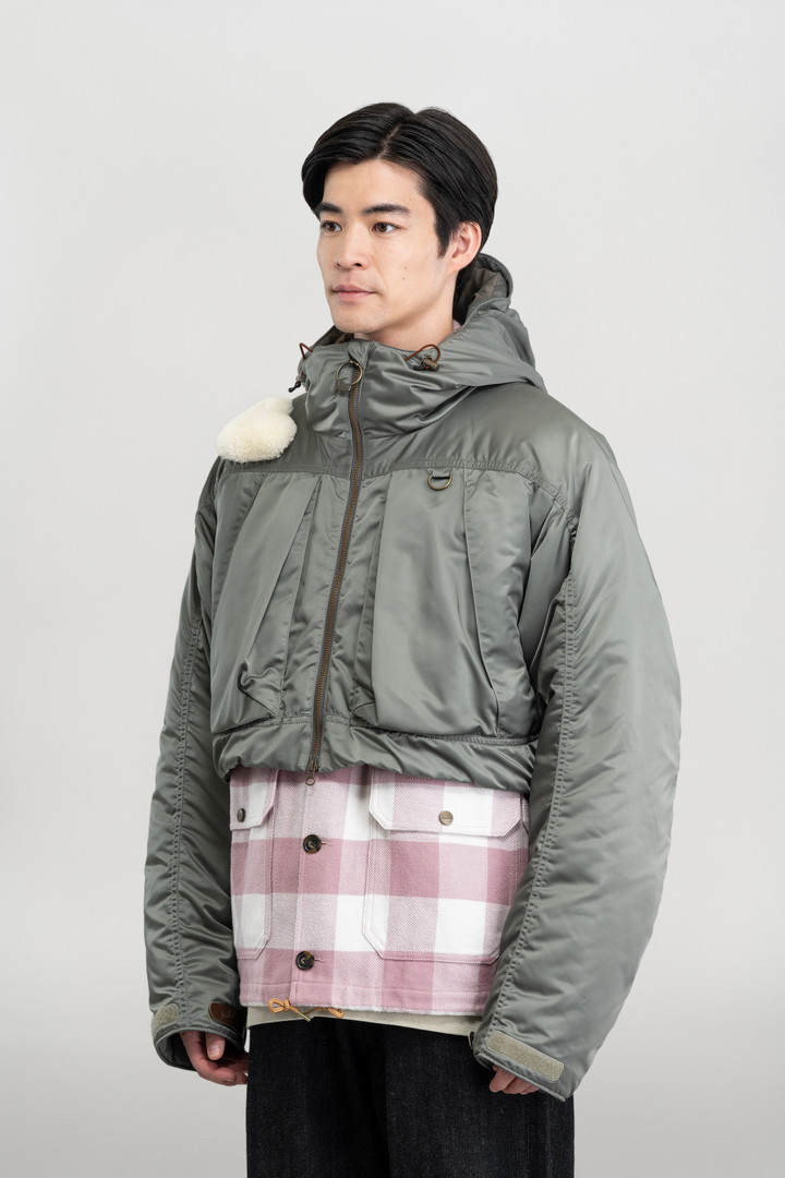 HIGH COUNT SATIN FISHING JKT T3 Green photo 3 | Woolrich