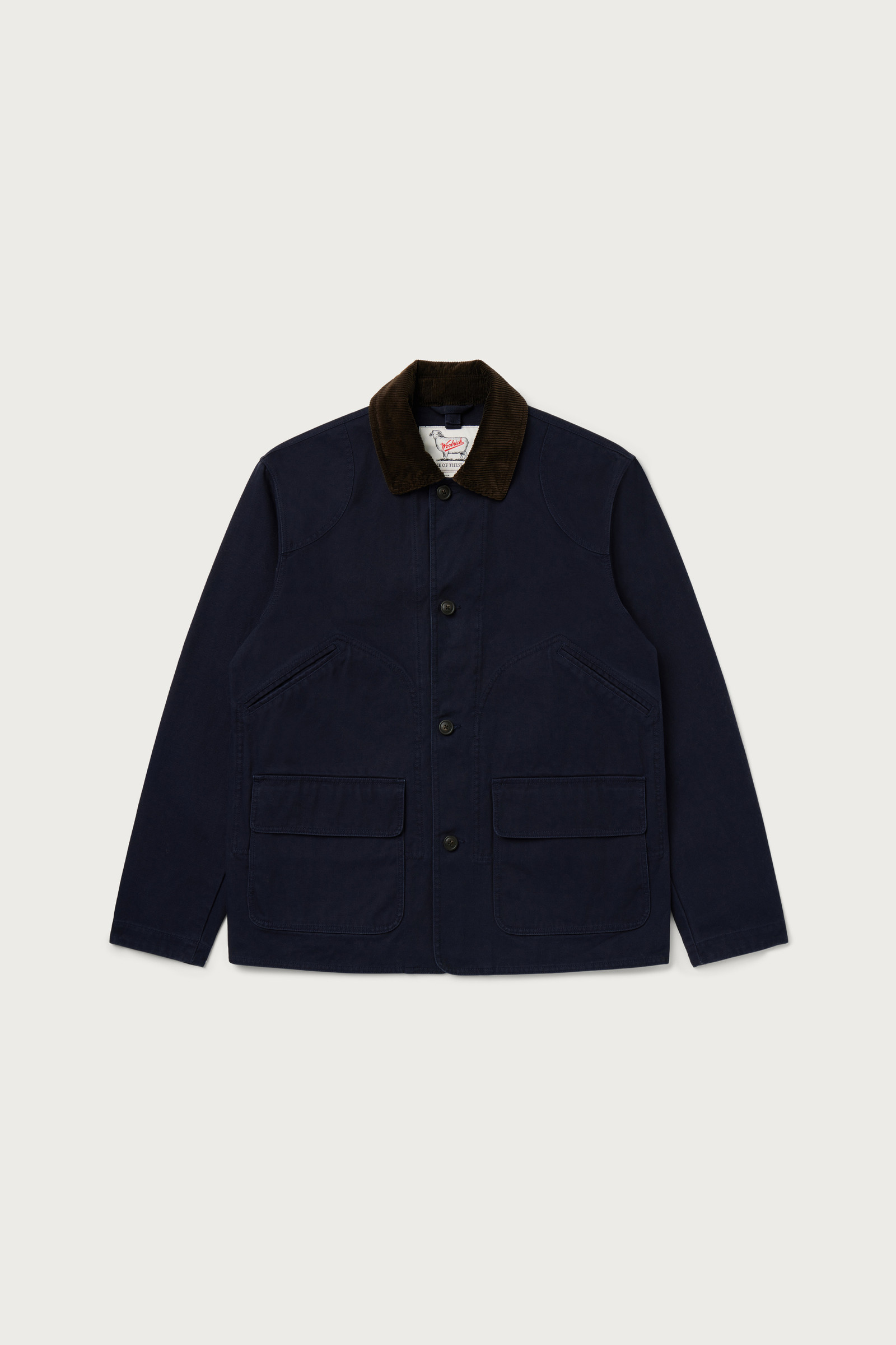 3-in-1 Jacket in Pure Cotton - One Of These Days / Woolrich - Men - Blue