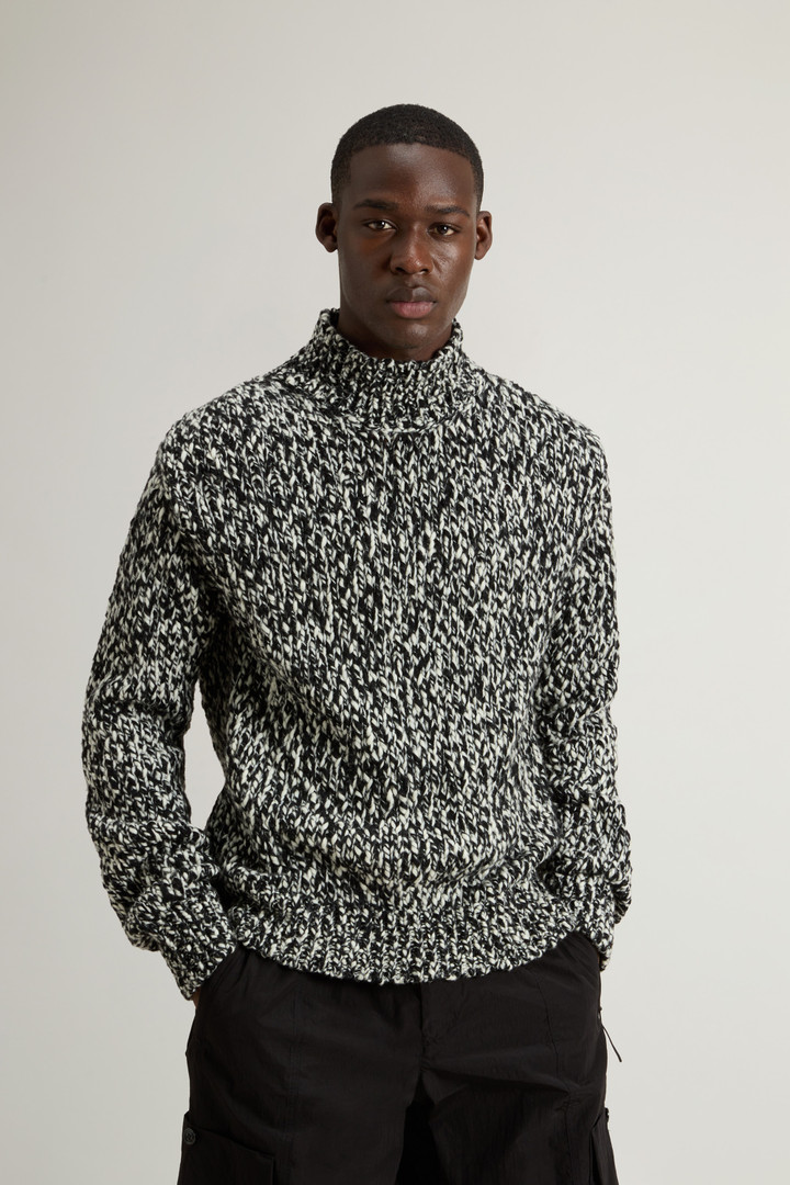MOULINE CHUNKY TURTLENECK Schwarz photo 1 | Woolrich