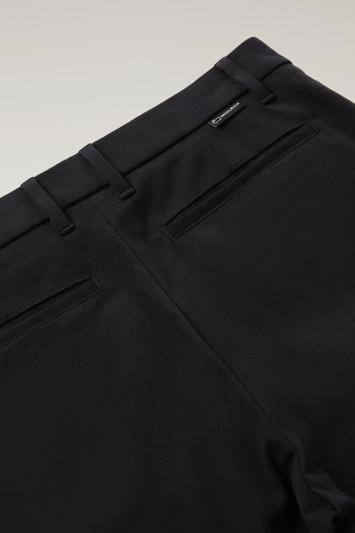 Stretch Cotton Twill Pants Black photo 4 | Woolrich