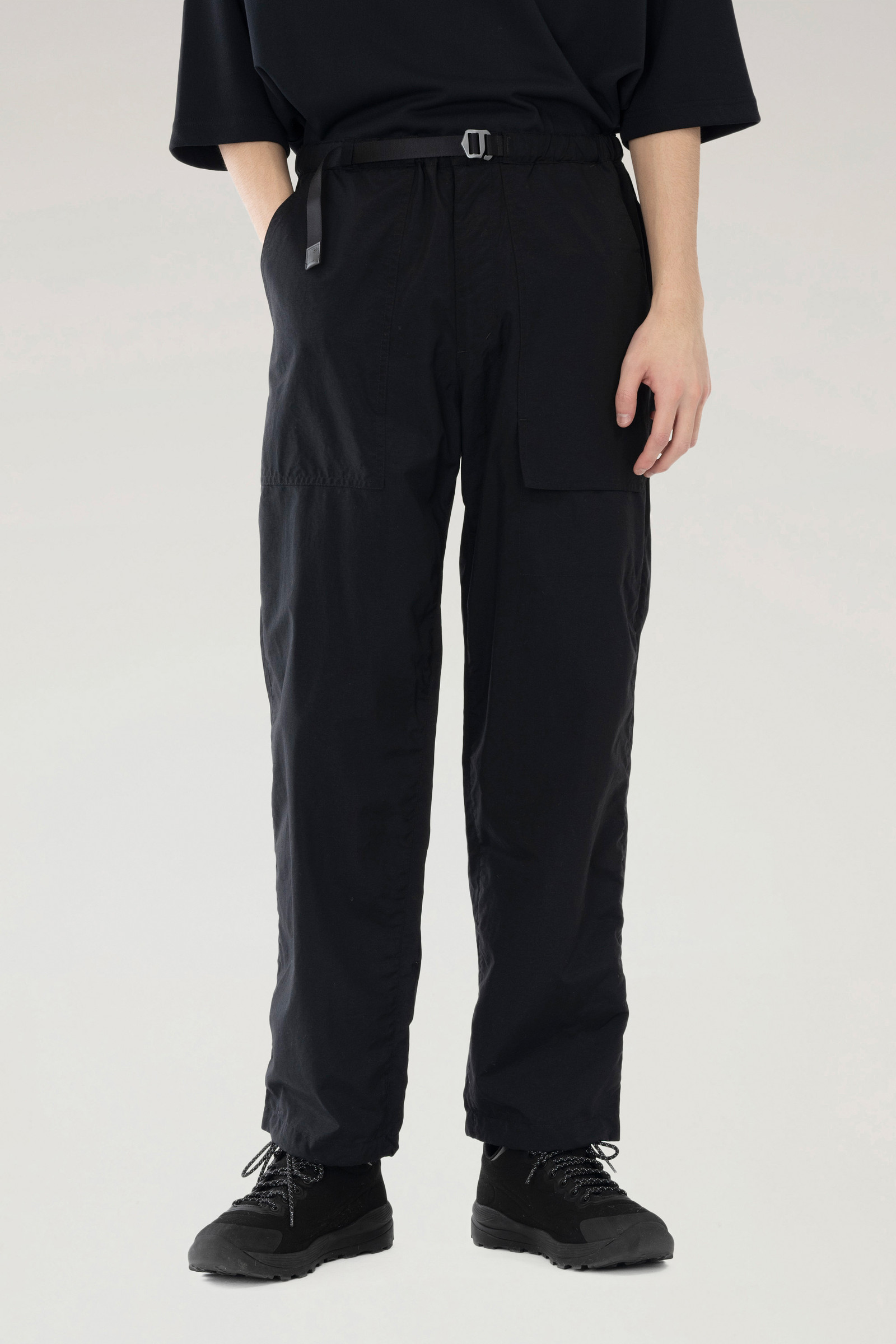 Ranch Pants in Recycled Nylon Black | Woolrich USA