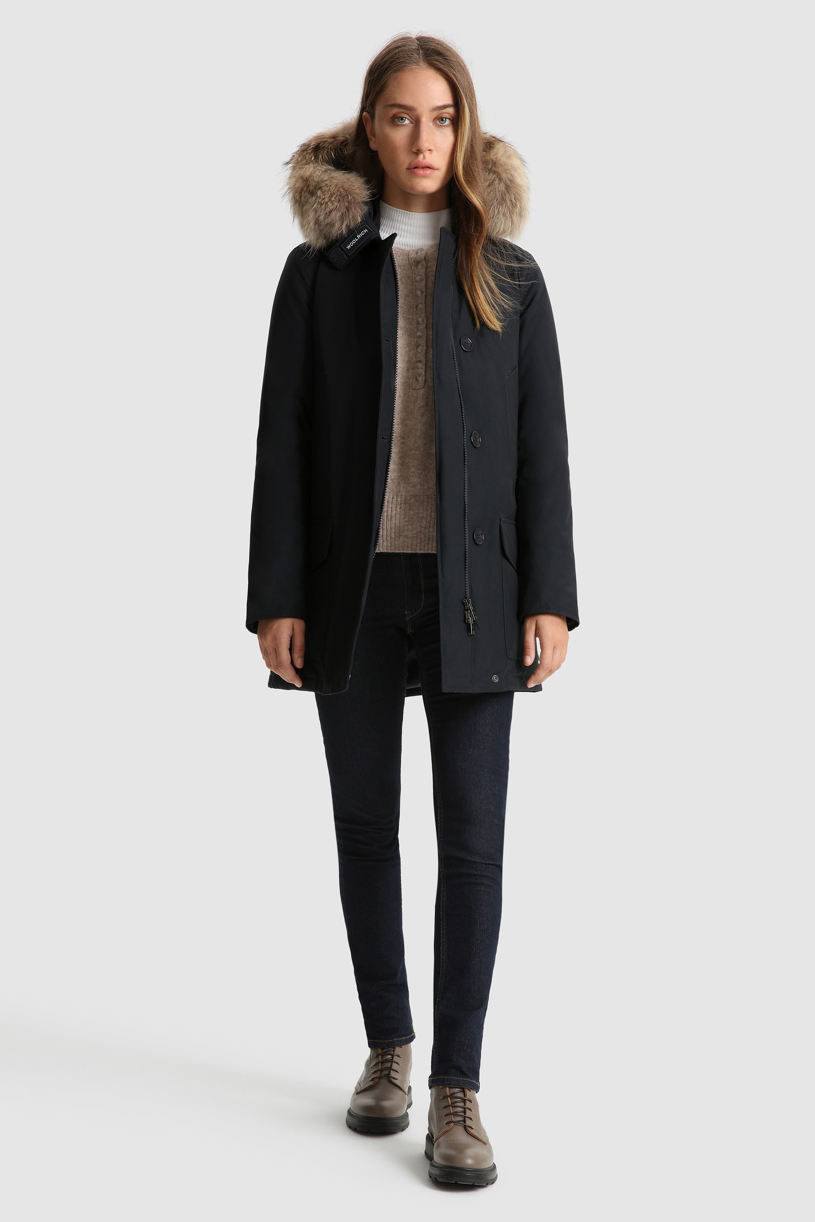 Authentic Arctic Parka with Removable Fur Blue photo 2 | Woolrich