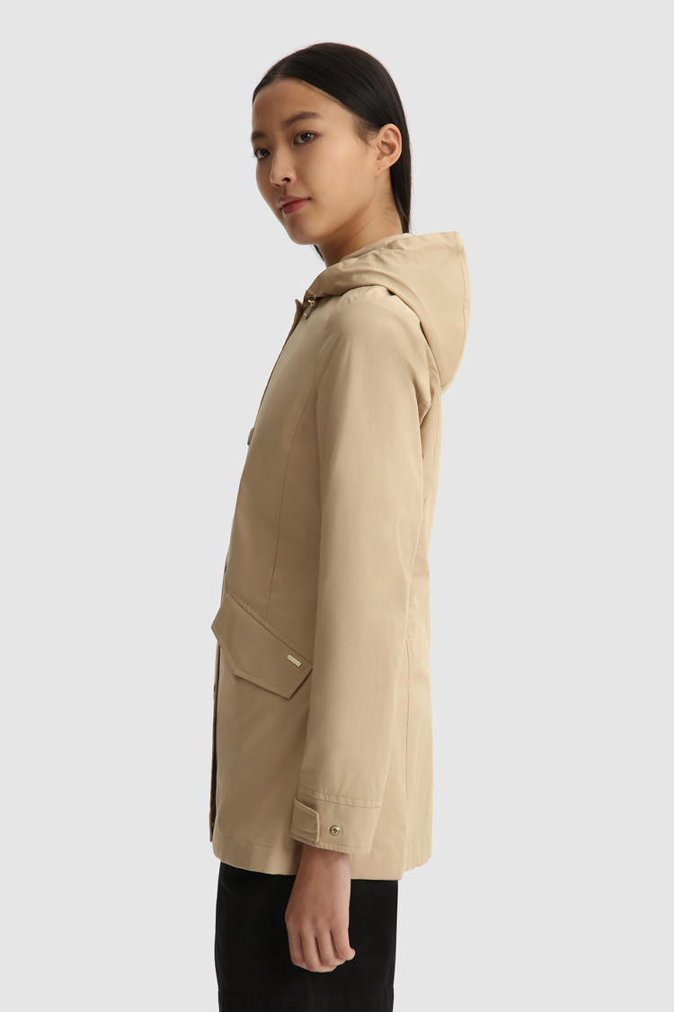 Parka Jessamine de algodón de triple capa