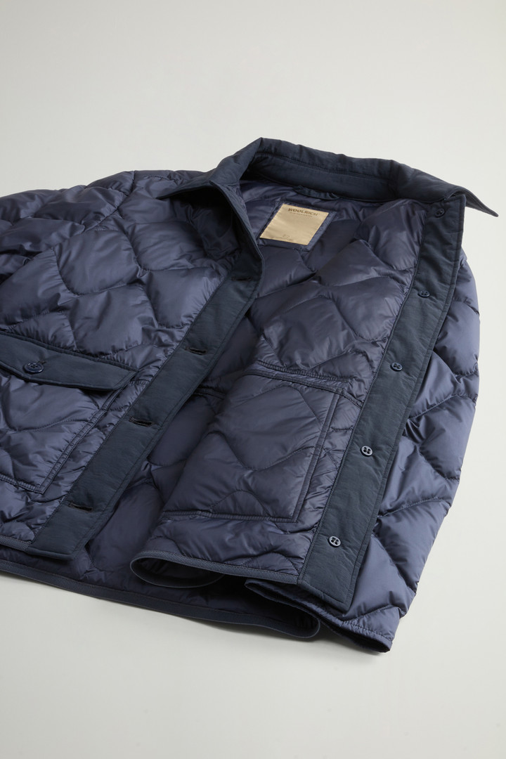 Microfiber Heritage Jacket Blue photo 8 | Woolrich