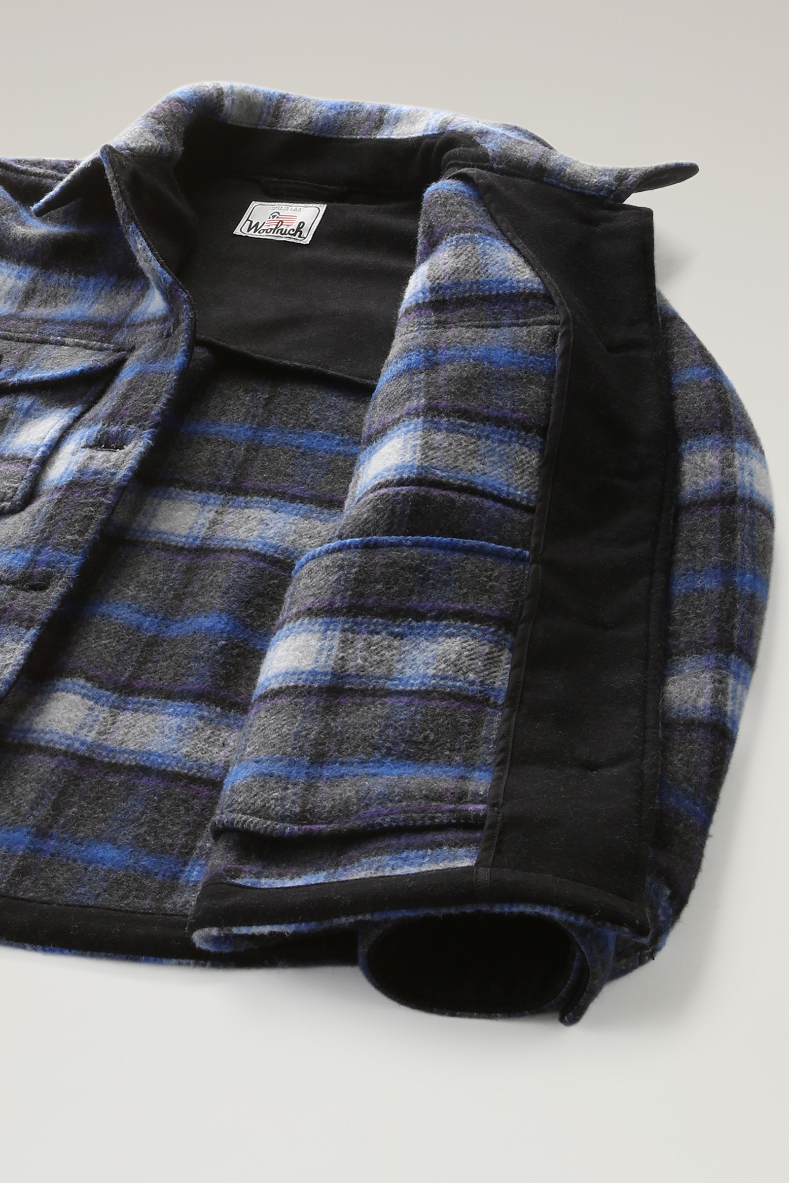 Pemberton geruit overhemd in wolmix flanel photo 8 | Woolrich