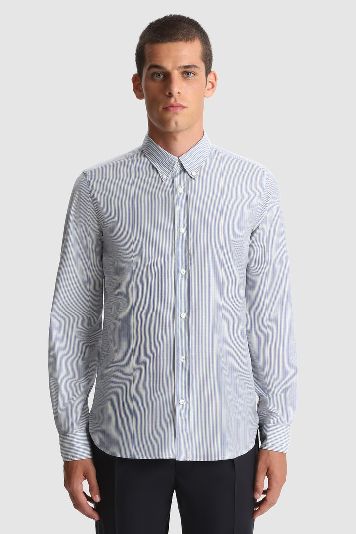 Camicia in leggero frescolana Merino