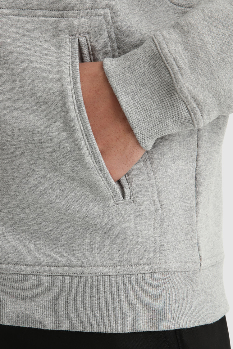 Felpa full-zip luxe con collo alto