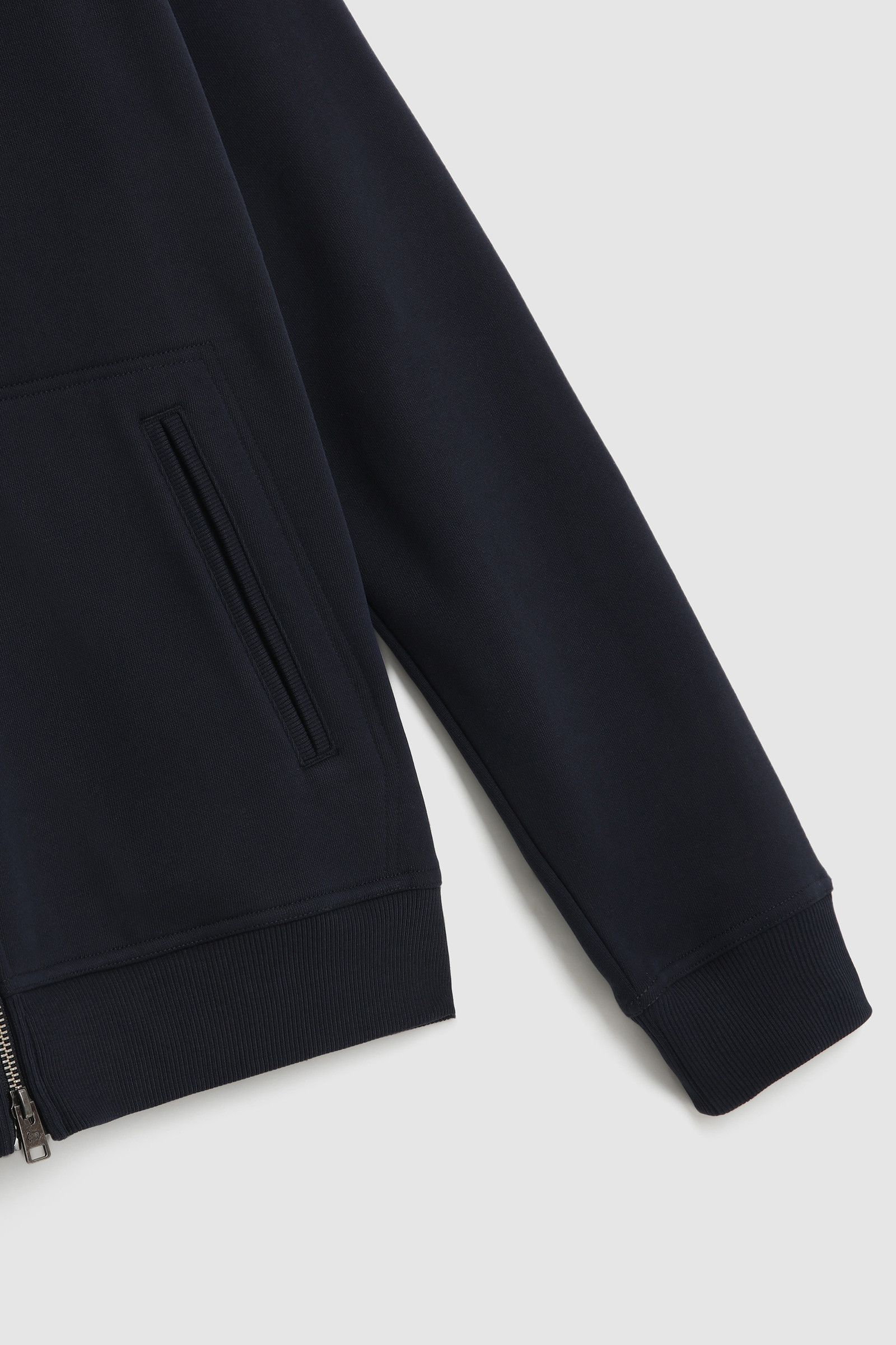 Luxe Full-Zip Hoodie Blue photo 9 | Woolrich