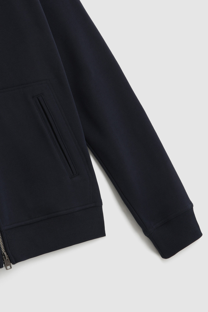 Luxe hoody met volledige rits