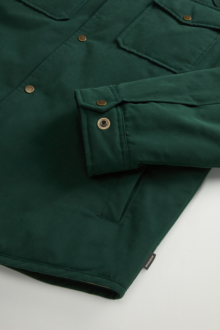 Mountain Cloth Overshirt Green photo 7 | Woolrich