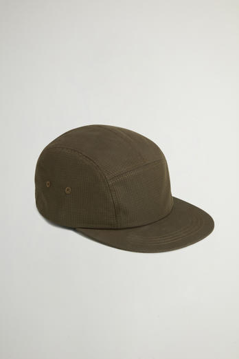 Cappellino in misto cotone e nylon Ripstop Olmetex by Todd Snyder Verde | Woolrich