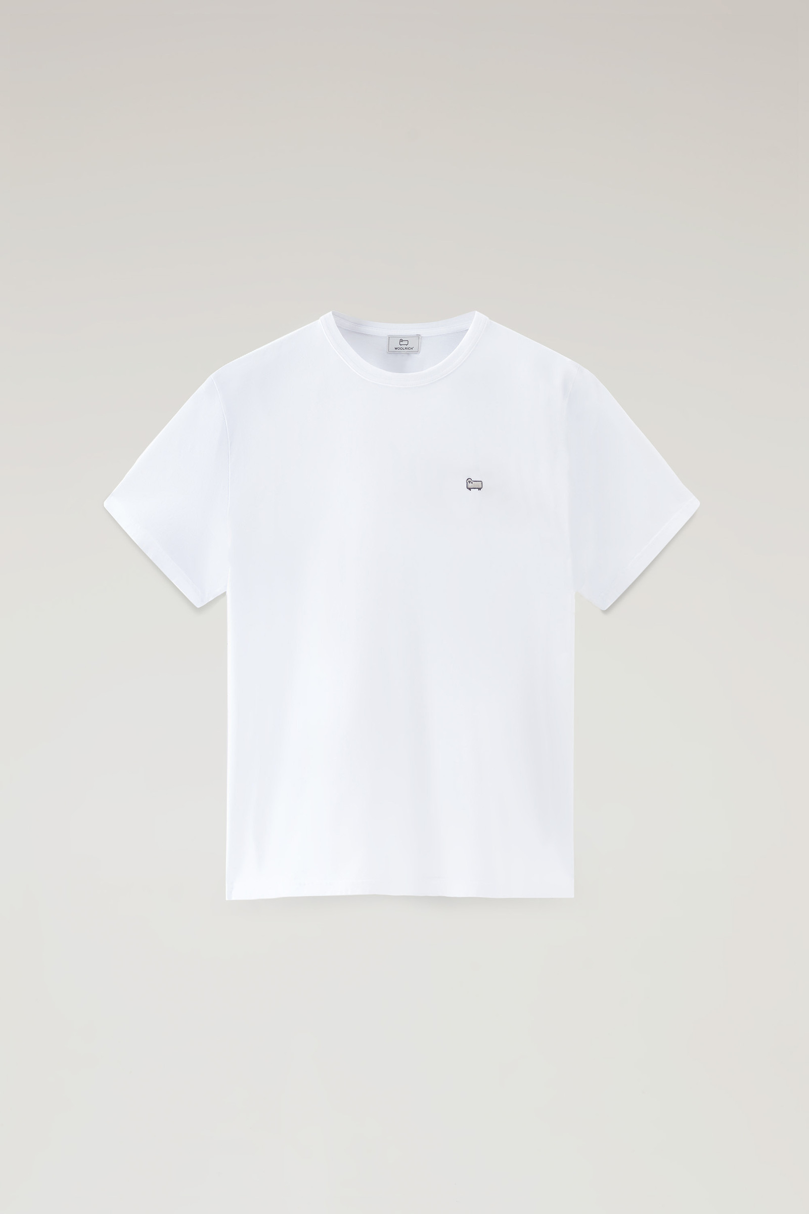 Men's Sheep T-Shirt in Pure Cotton White | Woolrich USA
