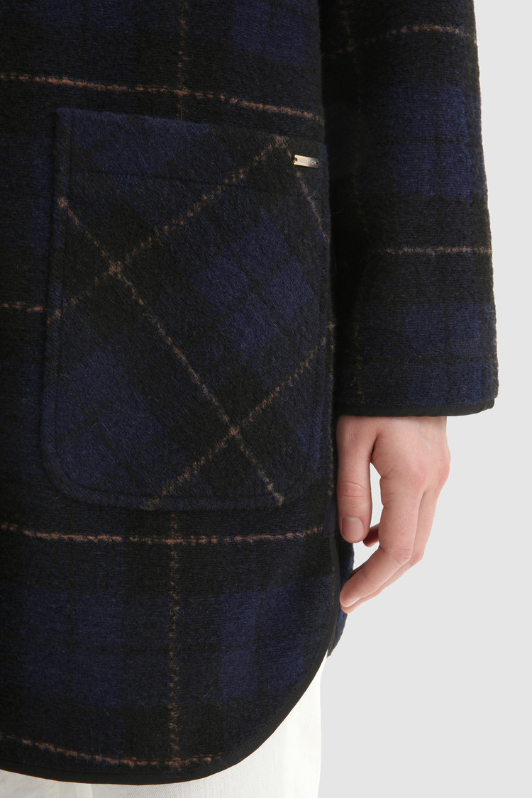 Gentry Coat in virgin wool blend