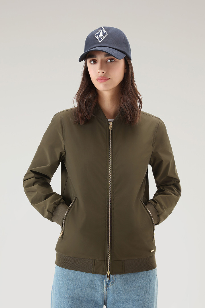 Bomber Charlotte in Urban Touch Verde photo 1 | Woolrich