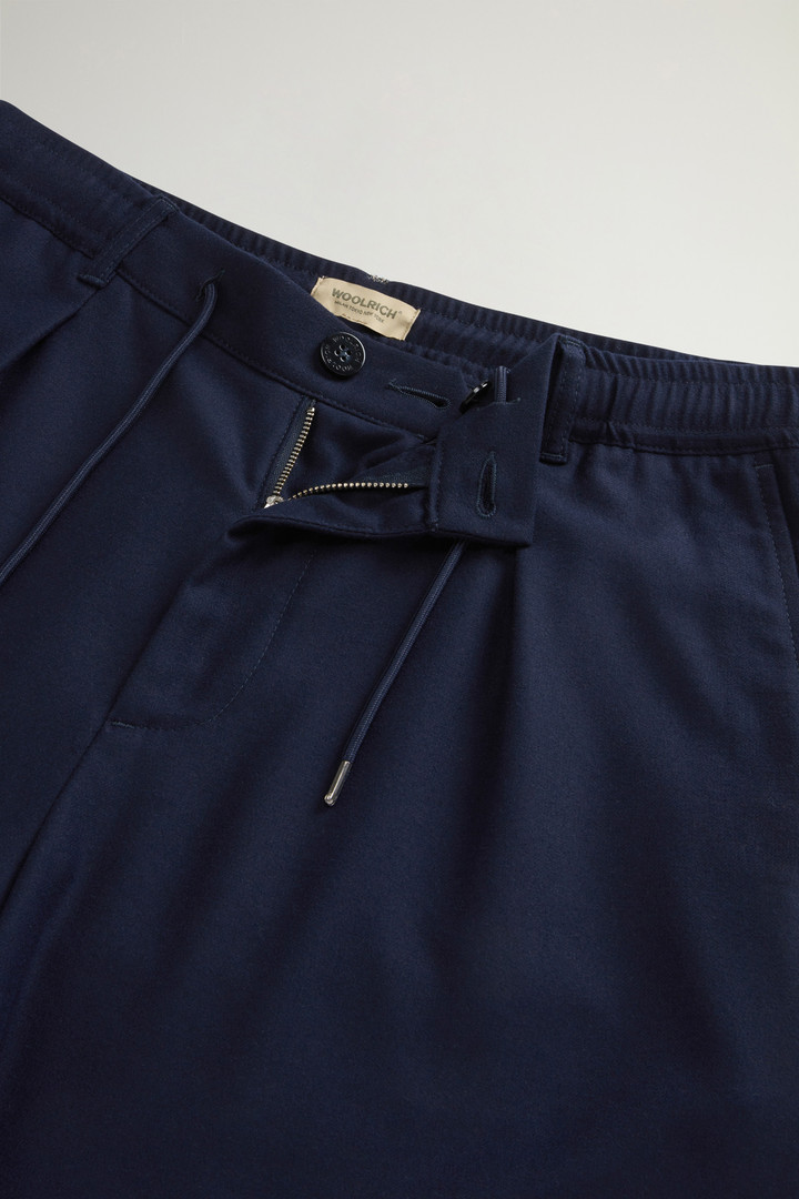WOOL FLANNEL MILTON PANT Blue photo 4 | Woolrich