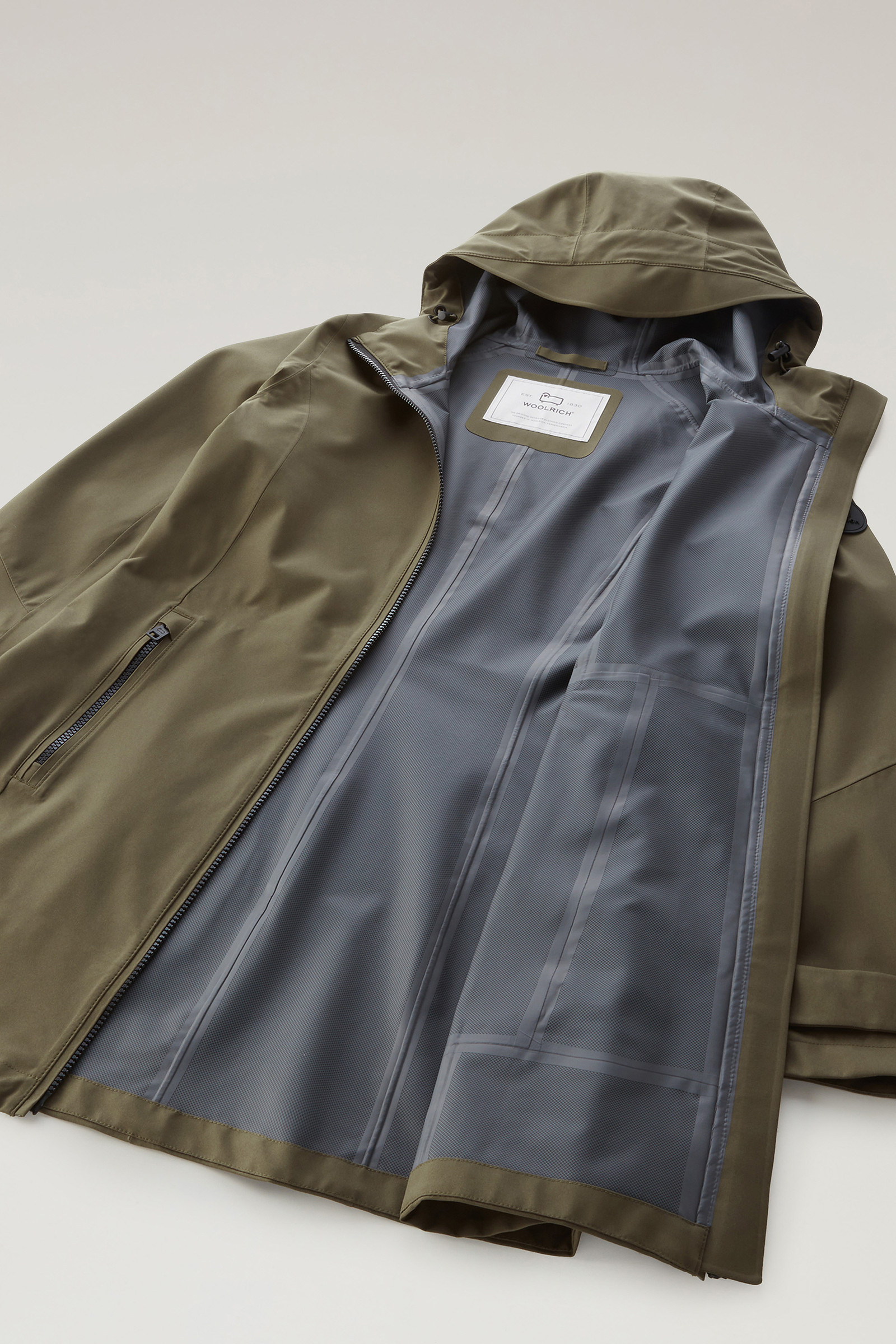 Leavitt Summer Parka imperméable vert photo 10 | Woolrich