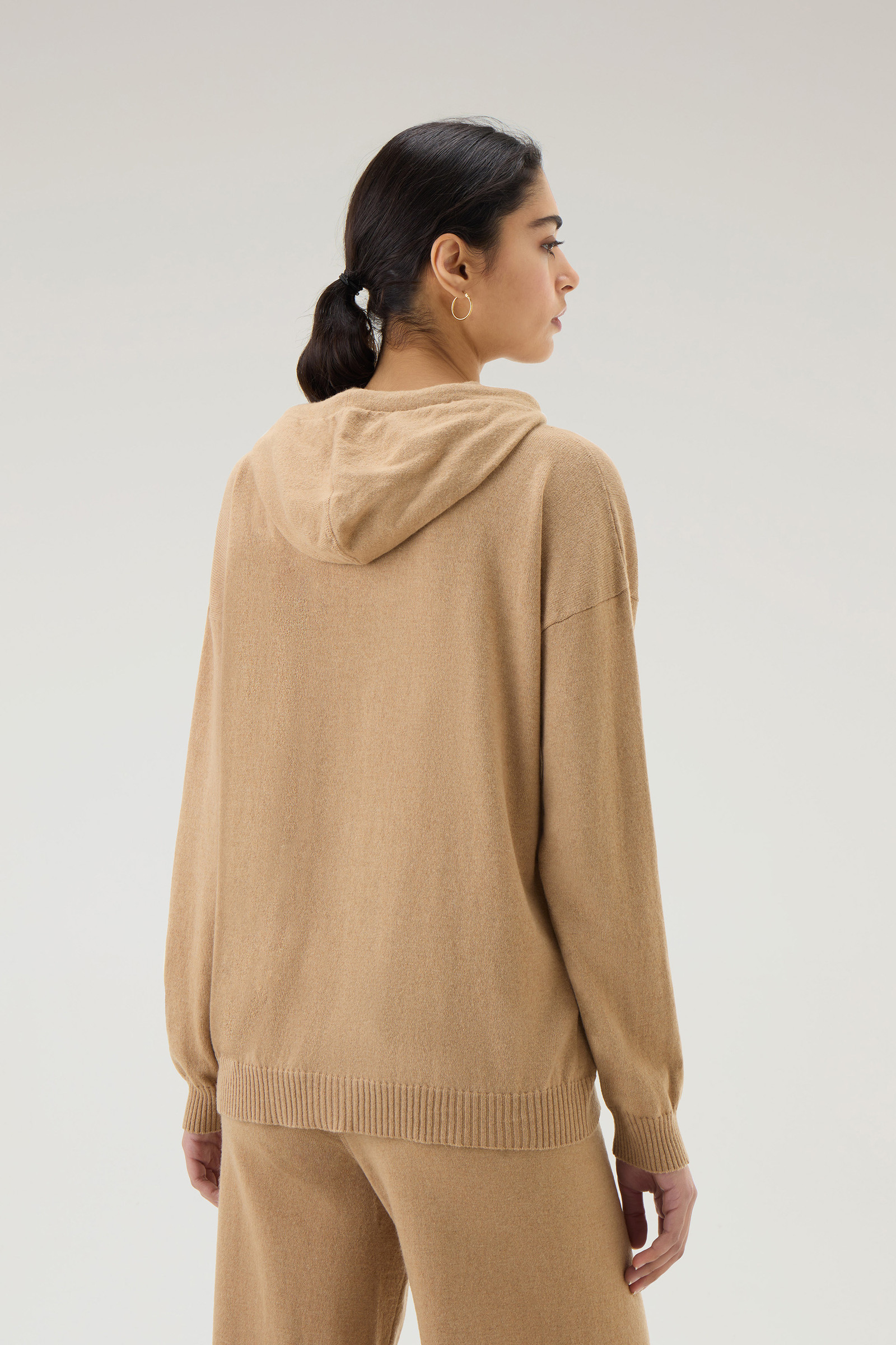 Sweater in Wool Blend with Dégradé Effect Beige photo 3 | Woolrich