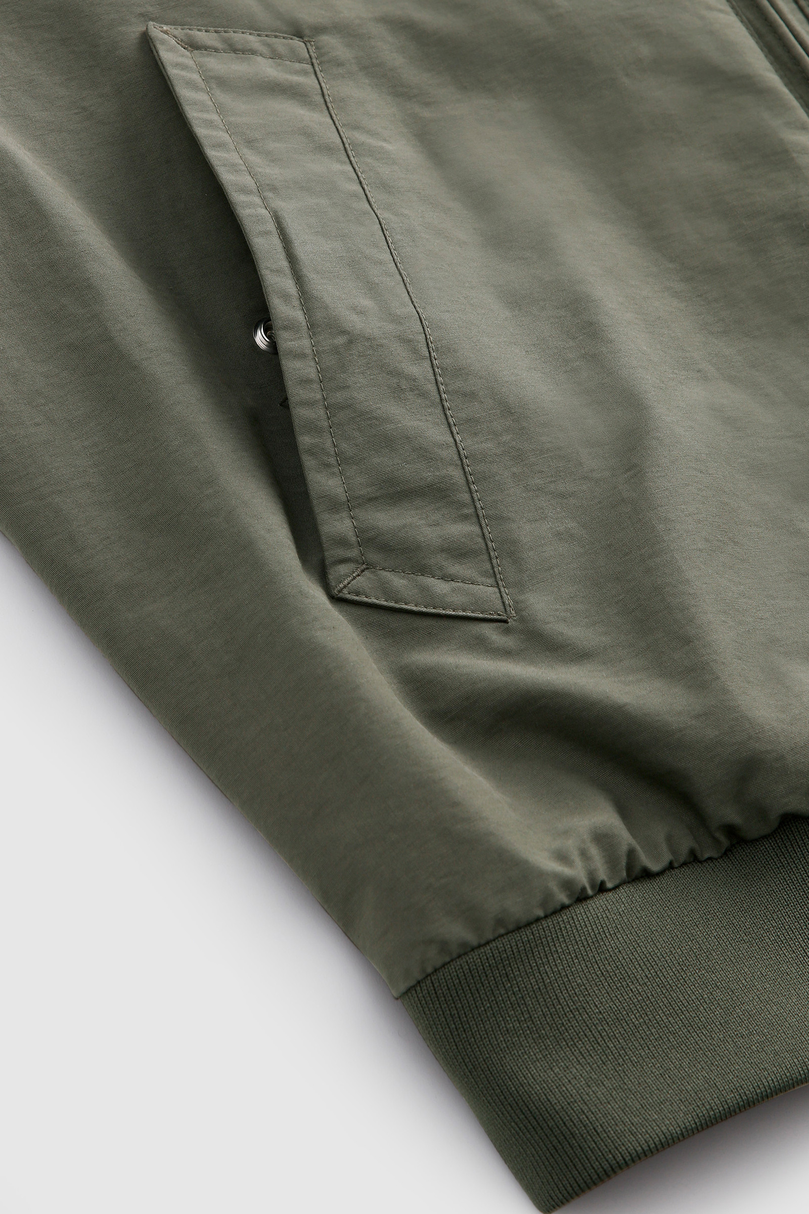 Bomber Cruiser en tissu Eco Ramar vert photo 8 | Woolrich