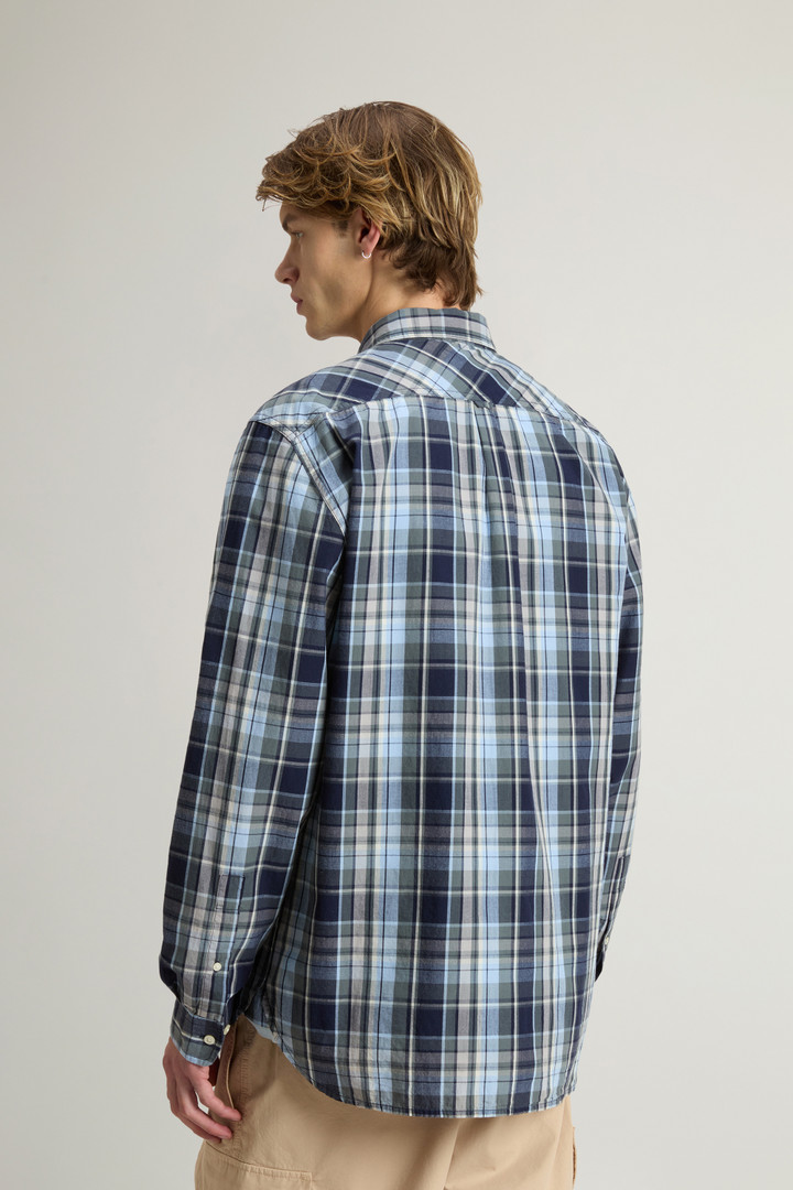 MADRAS SHIRT Blue photo 3 | Woolrich