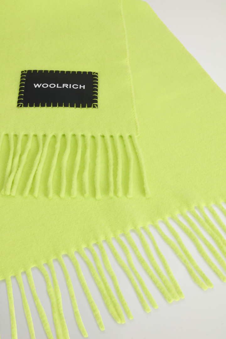 Pure Virgin Wool Scarf Yellow photo 3 | Woolrich