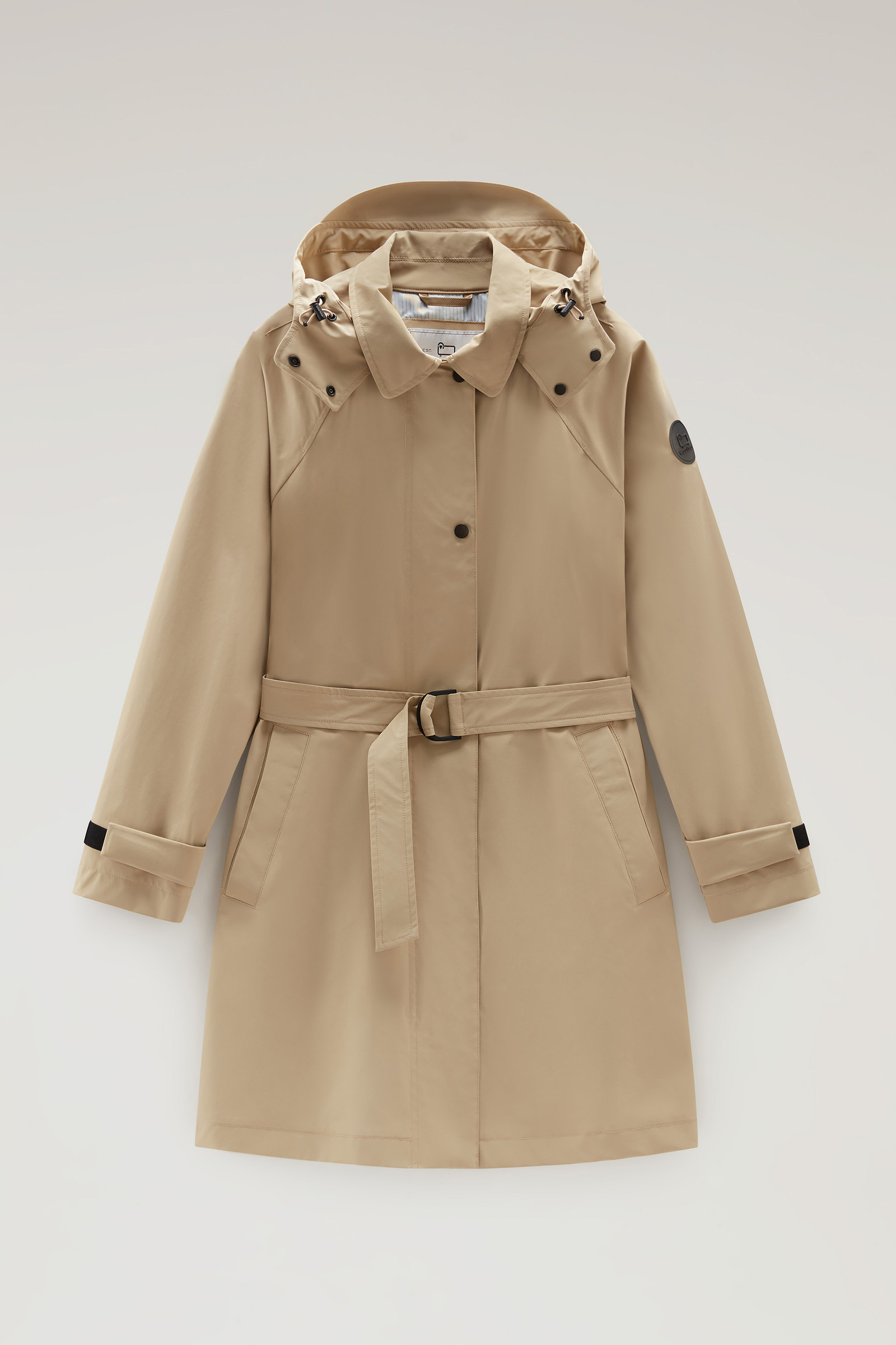 Fayette Light Trench Coat with Hood | Woolrich IE