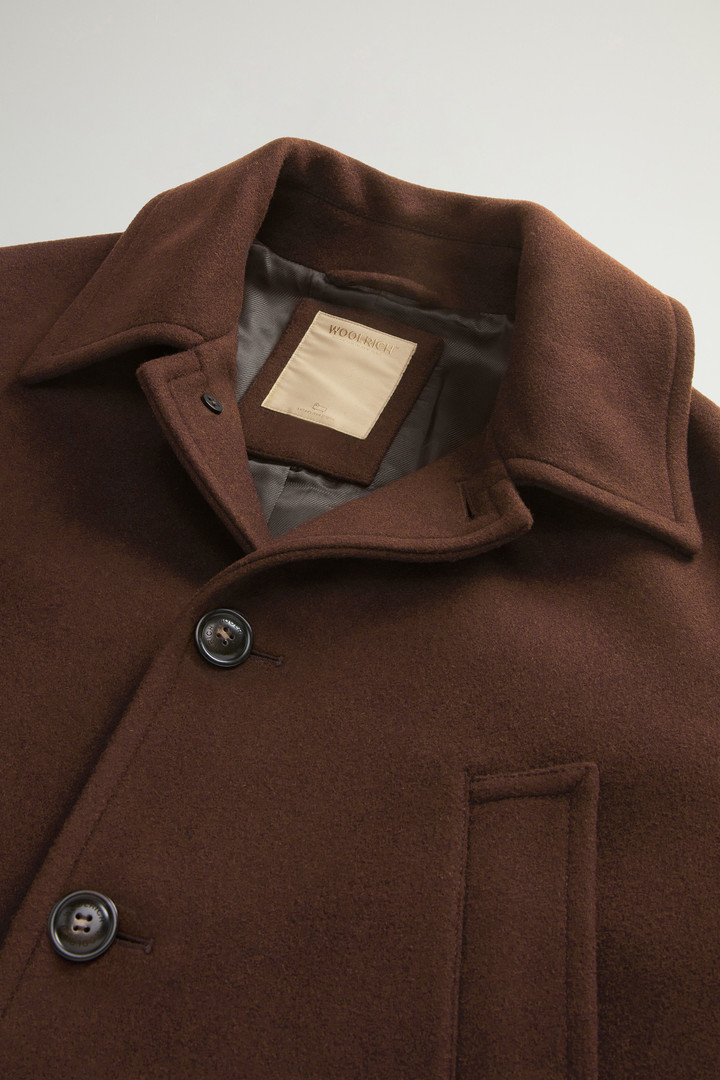 Mens melton wool coat best sale