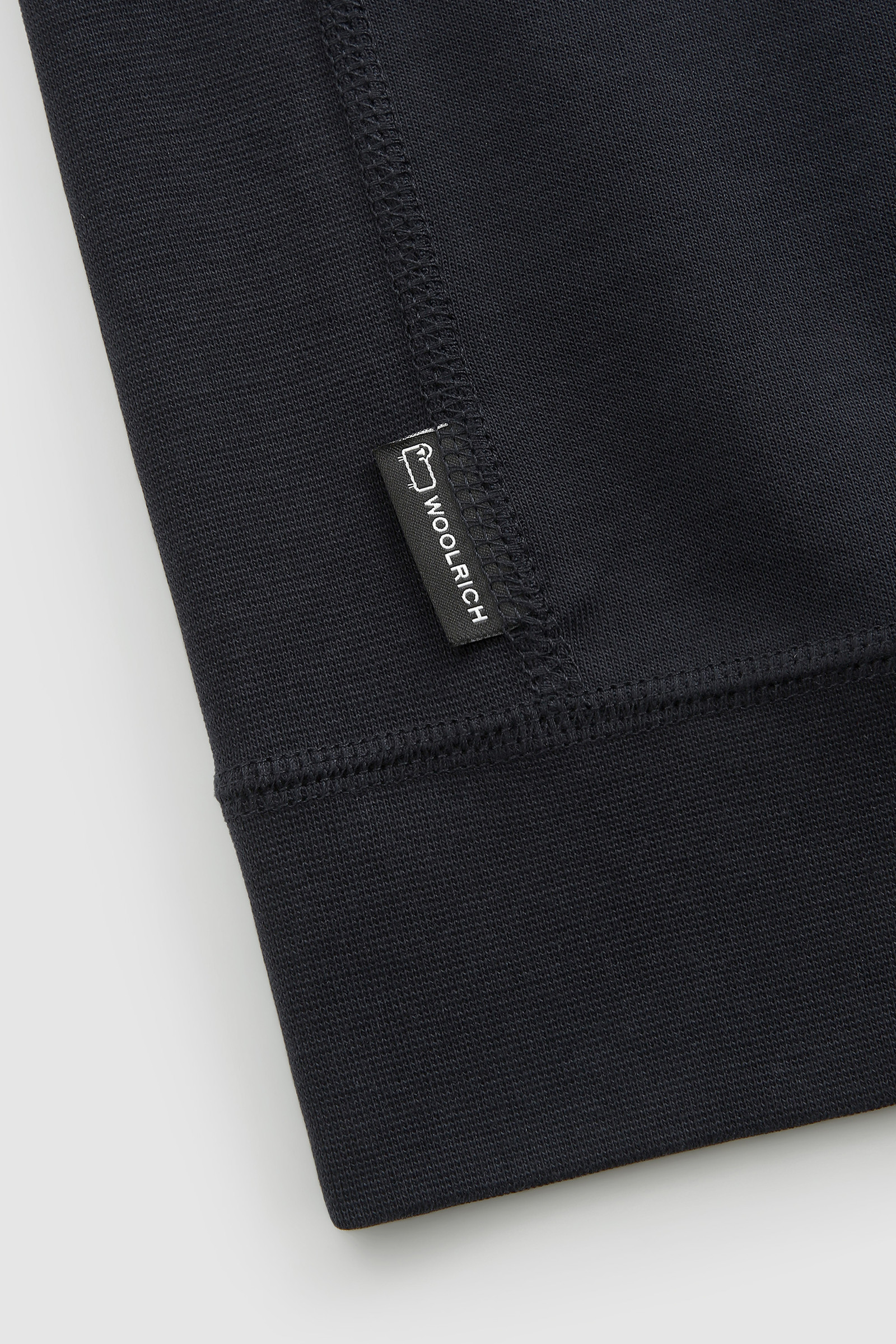 American Crewneck Sweatshirt with Embroidered Logo Blue photo 6 | Woolrich