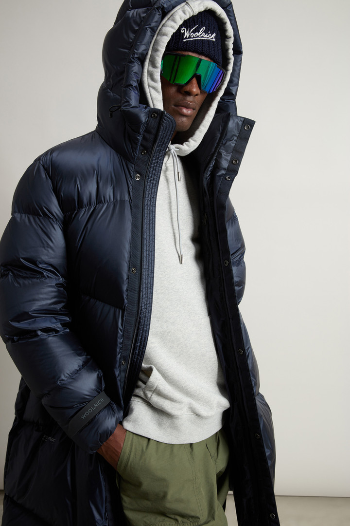 Quilted Parka in Recycled Pertex Quantum Nylon Blue photo 10 | Woolrich