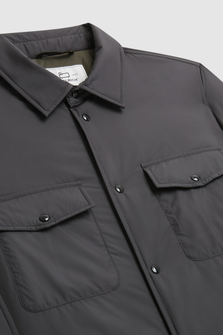 Giacca camicia Alaskan in microfibra con imbottitura PrimaLoft® nero photo 8 | Woolrich