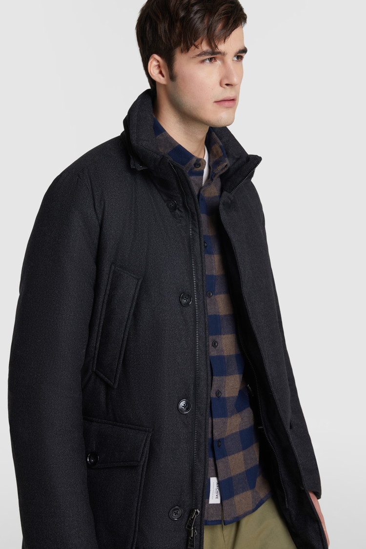 Parka Luxe Arctic en laine noble