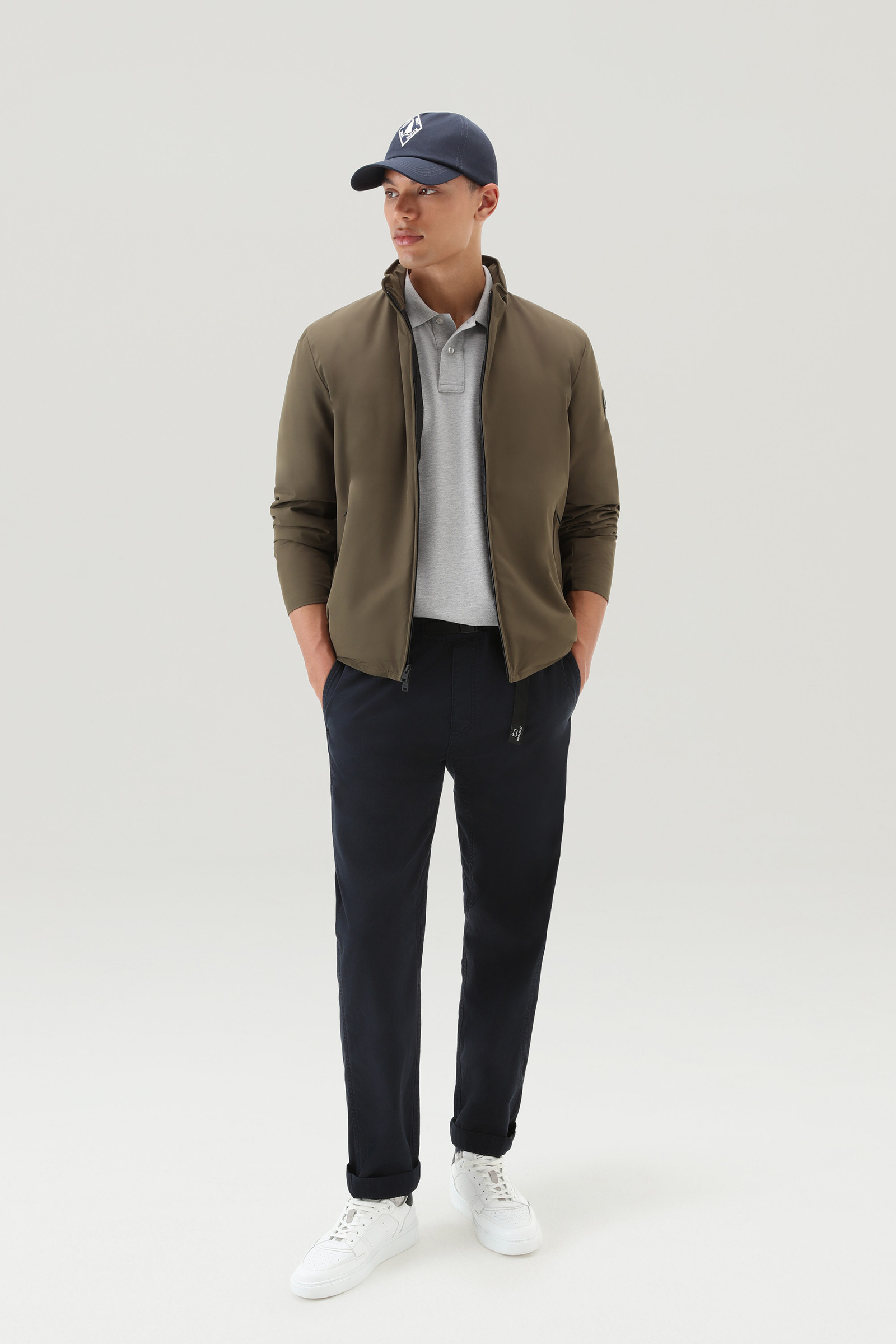 Padded Sailing Bomber Green photo 2 | Woolrich