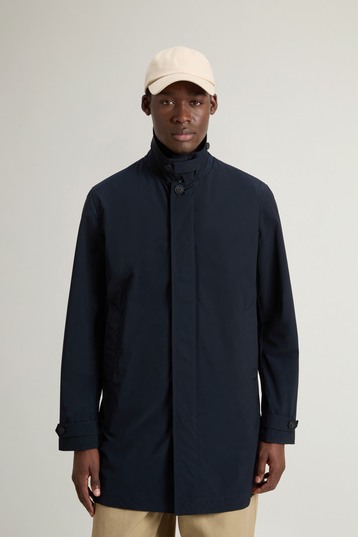 New City Coat in Urban Touch Blue photo 1 | Woolrich