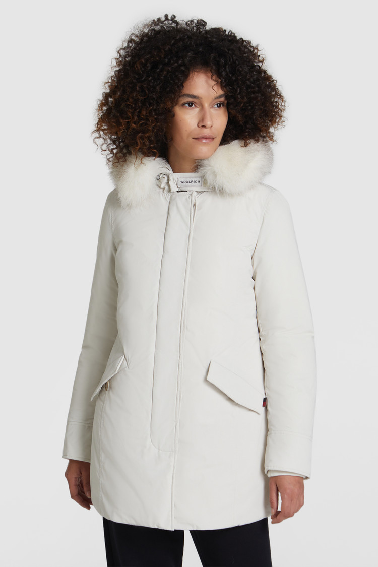 Luxury Arctic Parka with fox fur