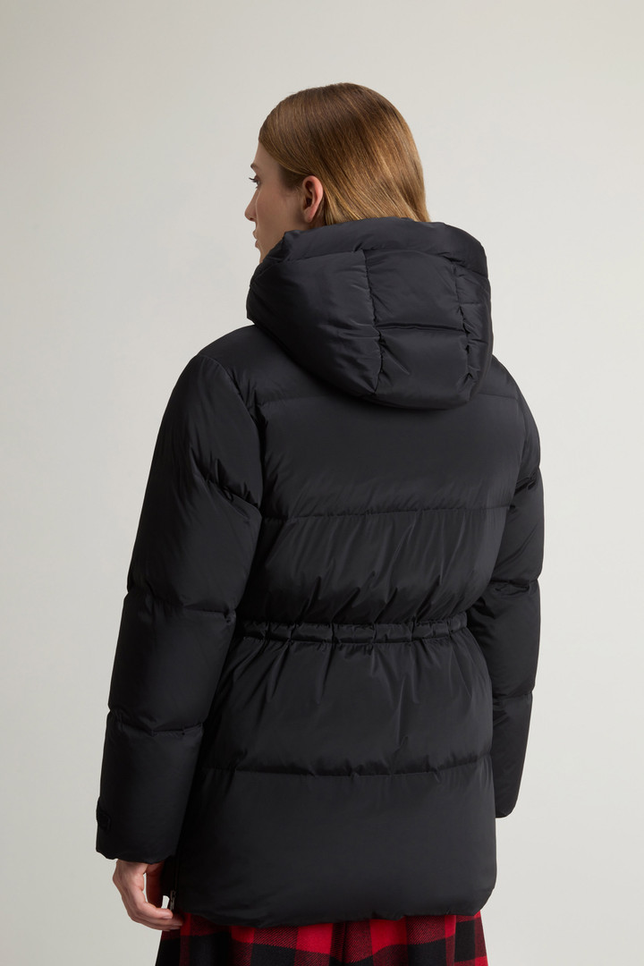 Alsea Stretch Nylon Down Jacket with Removable Hood Black photo 3 | Woolrich