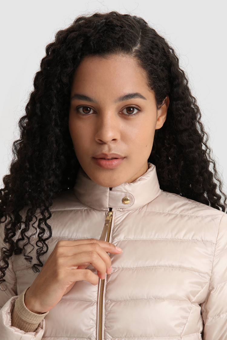 Giacca trapuntata Abbie in nylon satin